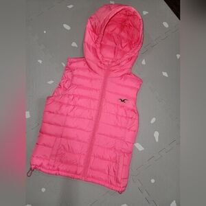 Hollister pink vest